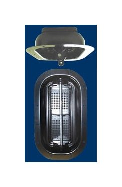 Double Action Vent with Black Plastic Trim - Image 1