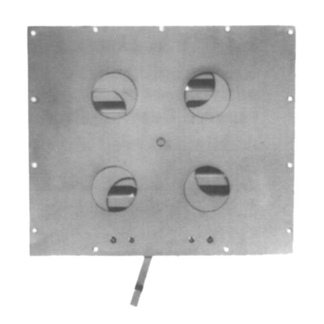 Aluminum Louver Ventilator 12.25x10.5 Inches - Image 2