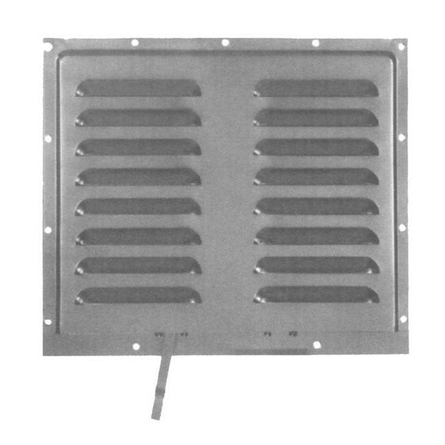 Aluminum Louver Ventilator 12.25x10.5 Inches - Image 1