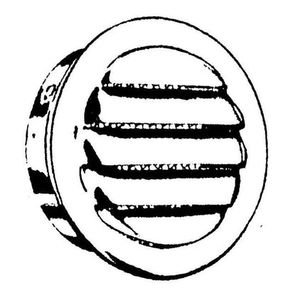 Midget Louver 2" with Collar - Regular Series Ventilation Solution - Image 2