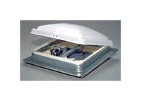110V Powered Roof Vent Fan, White, 152 CFM