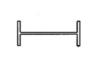 Diamond Needle Corp. 1-inch Nylon T-End Fastener - Pack of 5,000 Clips