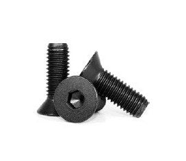 Alloy Black Oxide Flat Socket Cap Screw, 5/16"-18x2 1/2" - Image 1