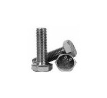 8.8 Grade Zinc Blue Hex Head Bolt/Screw, Carbon Steel, DIN 933, M8-1.25x20mm - Image 1