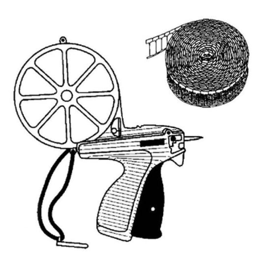 Diamond Needle Corp. Buttoneer 1-inch Fastener System 1000 - Pack of 5,000 - Image 1