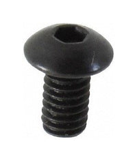 Black Alloy Flat Socket Cap Screw, 0.75 Inch