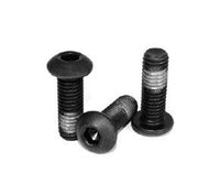 Black Nylon Patch Alloy Button Socket Cap Screw, 0.38 Inch