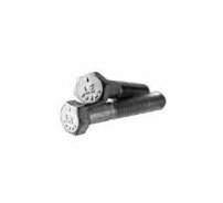 Grade 5 Zinc Cr+3 Hex Cap Screw, Medium Carbon, 7/16"-20x3/4" - Image 1