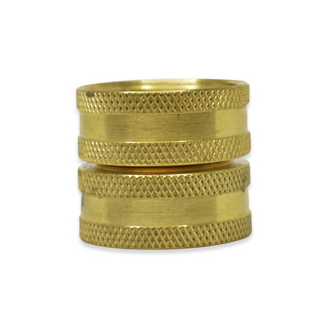 FGFGS Series Brass Female Garden Hose Thread (FGHT) Swivel Fittings - Image 1