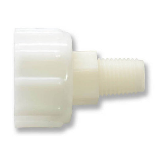 FGHMS Series 3/8 Inch (in) Male National Pipe Thread (MNPT) Nylon Garden Hose Swivel Fitting - Image 1