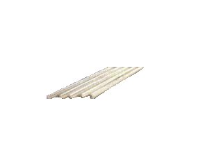 Heat Shrink Ribbon Fiber Sleeve, Clear (40mm) - Image 1
