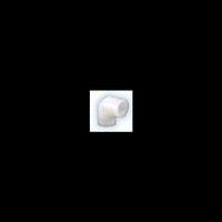 90-Degree Elbow Connector, 1/2 inch Polypropylene Threaded