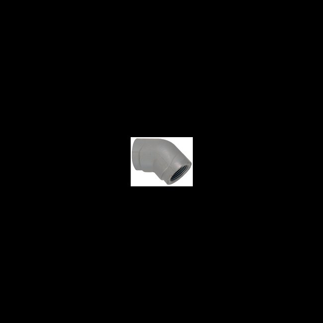 45 Degree Threaded Elbow for Flo King Filters - Image 1