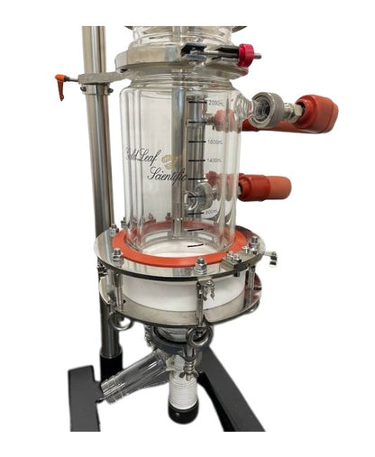 2 Liter (L) Capacity Single Jacket Benchtop Filter Reactor - Image 2