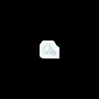 Polypropylene Lab Series Filter Screws (Pack of 3)
