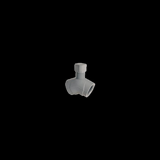 Adjustable Flow Restrictor 45 Degree CPVC Threaded 3/4 Inch - Image 1