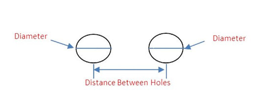 3-7/8 Inch (in) Distance Between Finger Hole Zero Clearance Tooling Punch - Image 1