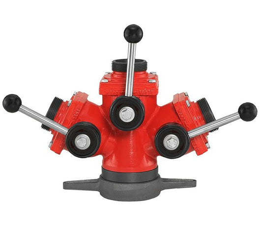 Seal Fast 3 Way Hydrant Wyes with Self Locking Handle - Image 1