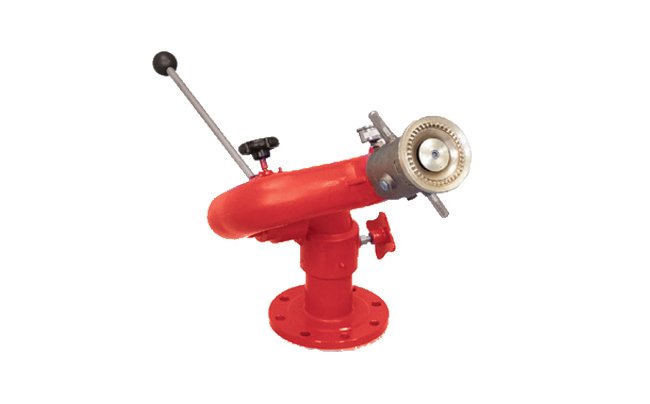 Heavy-Duty Single Waterway Monitor for Industrial Ground Protection - Image 1