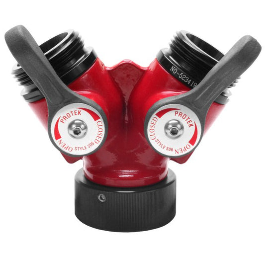 Seal Fast 2.5in Hardcoat Aluminum 2 Way Hydrant Wye - Image 1