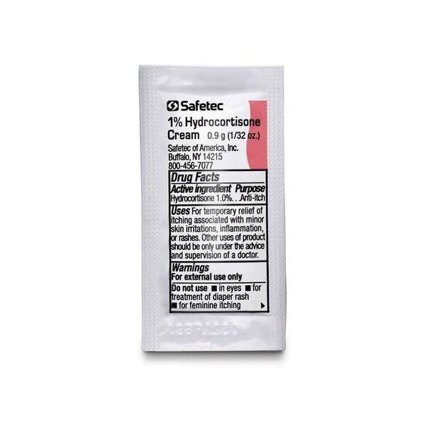 Safetec 0.9 gal Hydrocortisone Cream Bulk Pouch - Image 2
