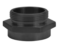 Brass Hex Nipple Adapter Fitting, 2 1/2" FNST x 2 1/2" MNPT
