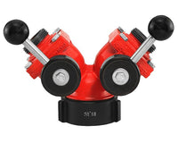 2.5in FNST x 1.5in MNST x 1.5in MNST Aluminum Leader Line Wye