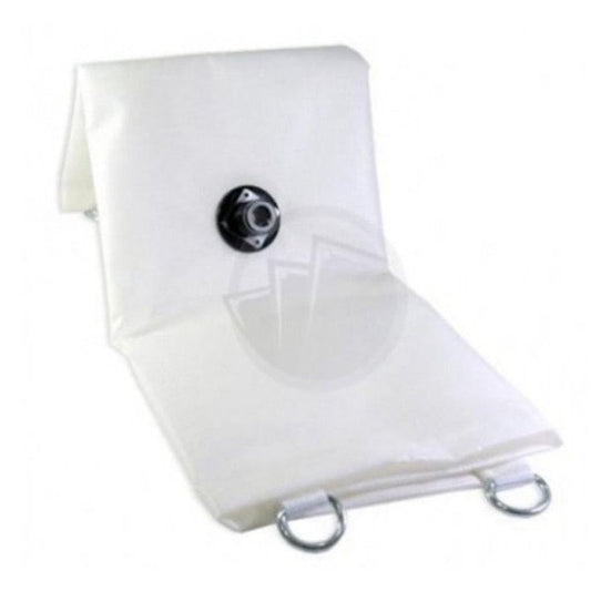 Fire Resistant Drain Tarps - Flame Retardant Vinyl Water Protection - Image 1