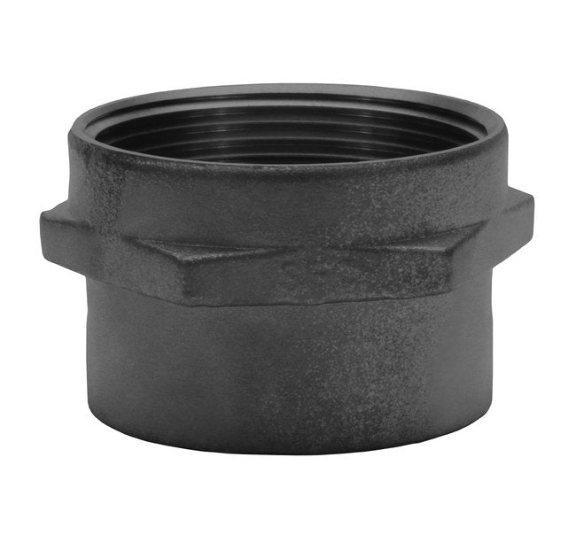 1-1/2" Brass Female x Female Hex Adapter Fitting - Image 1