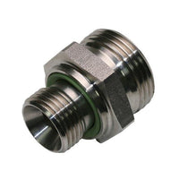 Stainless Steel Male Stud Coupling with Elastomer Seal - BSP Parallel (Body Only)
