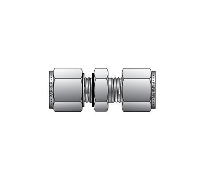 Parker CPI™/A-LOK® Metric-to-Inch Tube Conversion Union - Image 1