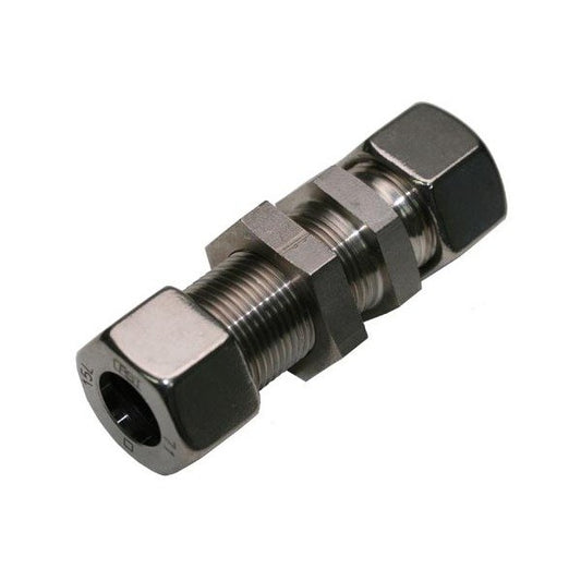 Heavy Duty Stainless Steel Bulkhead Union - Equipped B3 Ring - Image 1