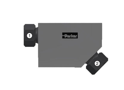 Parker NBMP7 45° MPI™ Union Elbow, 1/4 - Image 1