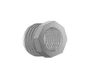 Schedule 40 PVC Threaded Bushing 3/4 x 3/8 - Image 1