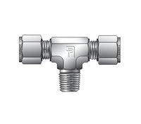 Parker CPI™/A-LOK® NPT Male Branch Tee for Metric Tube