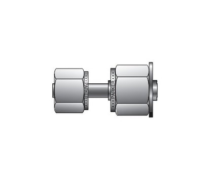 Parker CPI™/A-LOK® Dielectric Union Adapter - 1/2 in to 5/8 in - Image 1