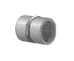 Schedule 80 PVC Coupling 3/4 x 1/2 inches - Image 1