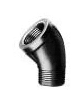 Class 150 Malleable Iron 45-Degree Street Elbow, 3/4 NPS - Image 1