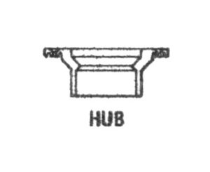 LASCO 4x4 Inch PVC DWV One PC. Hub Closet Flange - Image 1