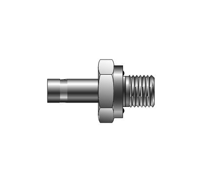 Parker CPI/A-LOK Tube End to O-Ring Straight Thread Fitting - 1/4 in Tube O.D. - Image 1