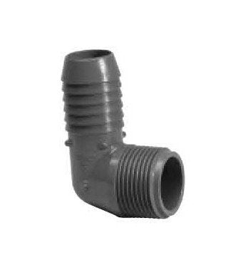 Industrial Grade 90 Degree PVC Insert Elbow, 1 1/4 inches, Pack of 10 - Image 1