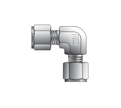 316 Stainless Steel Union Elbow for Instrumentation Tube Fittings - Image 1