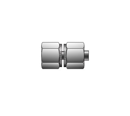 Parker CPI™/A-LOK® Flare to Compression Connector, 1/2" O.D. - Image 1