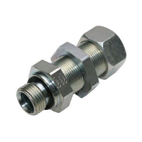 Stainless Steel Bulkhead Connection with Elastomer Seal Thread