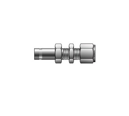 Parker Tube End Bulkhead Adapter for Fractional Tube - CPI/A-LOK Port Connector - Image 1