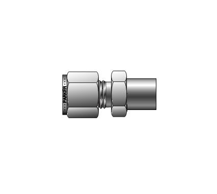 Parker Socket Weld Connector for Fractional Tube - Image 1