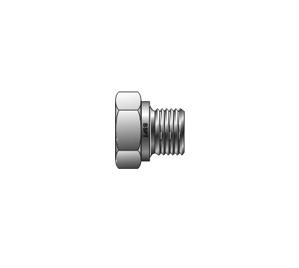 Parker BSPP Parallel Male Hex Pipe Plug - Image 1