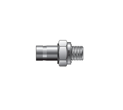 Parker CPI™/A-LOK® BSPP Tube End Male Adapter for Metric Tube - Image 1