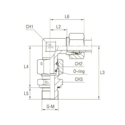 Parker CPI™/A-LOK® BSPP Male Connector for Metric Tube - Image 1