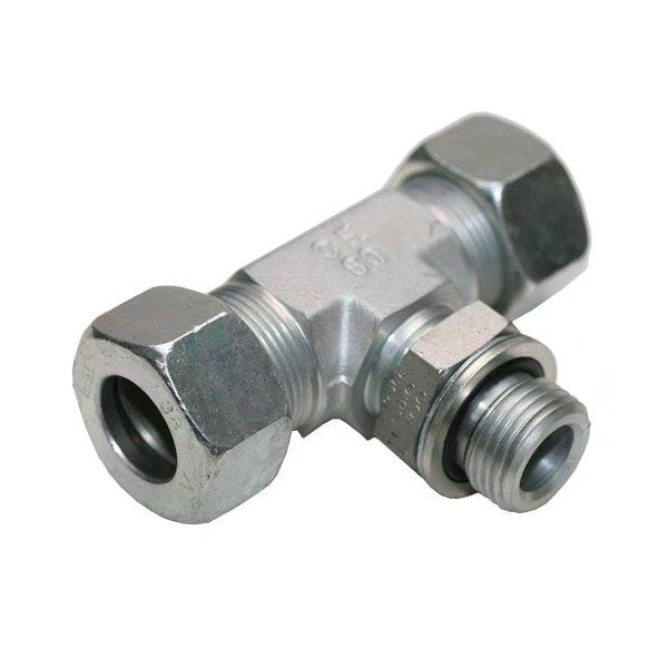 Parker CPI™/A-LOK® NPT Male Branch Tee for Metric Tube, 12.0mm Tube O.D. - Image 1